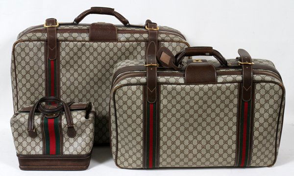 gucci suitcase set