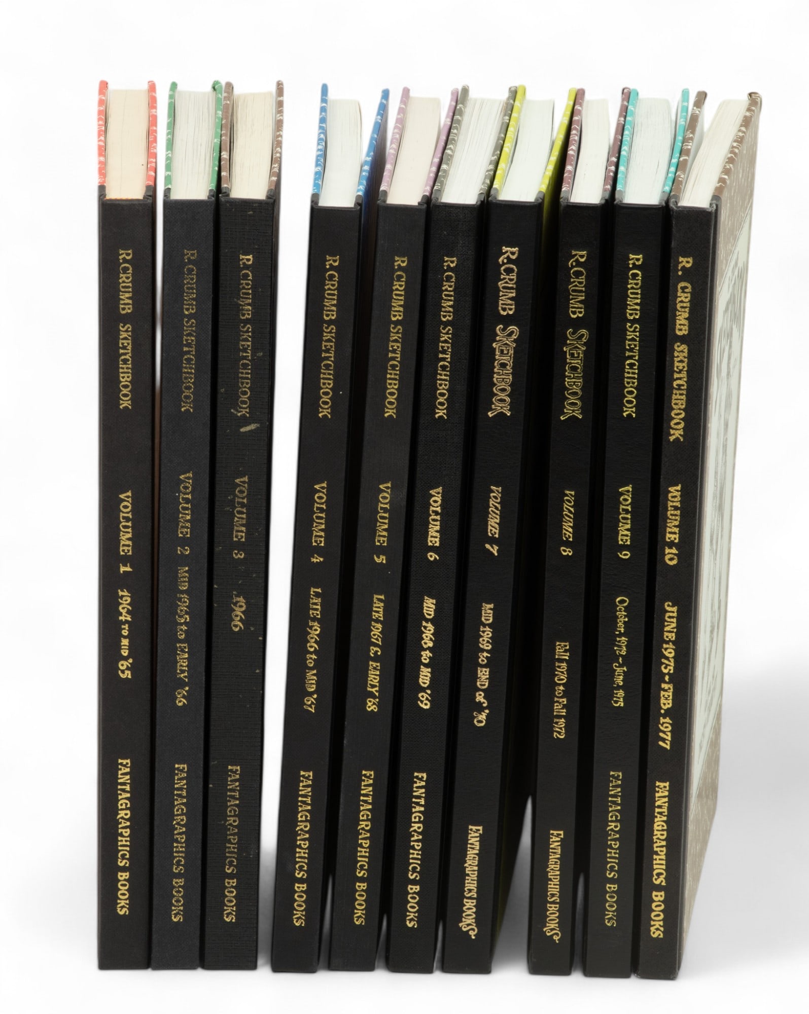 Robert Crumb (American, B. 1943) "R. Crumb Sketchbook", 10 pcs (1 of 8)