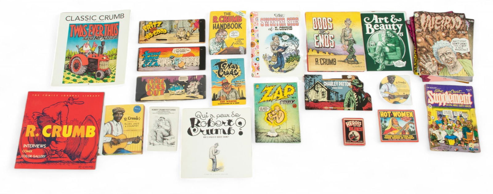 Robert Crumb (American, B. 1943) Printed Material Collection (1 of 6)