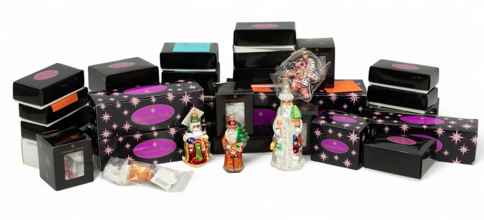 Christopher Radko Blown Glass Christmas Ornaments 36 pcs (1 of 4)