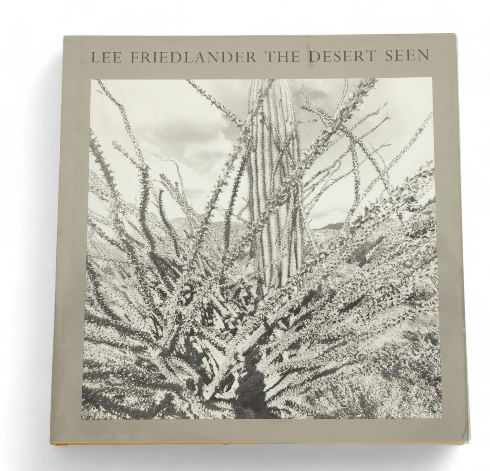 The Desert Seen" by Lee Friedlander, Signed Copy, 1996, H 12.25" W 0.75" Depth 12: "The Desert Seen" by Lee Friedlander, Signed Copy, 1996, H 12.25" W 0.75" Depth 12" | Signed in pencil on the title page by Lee Friedlander. Friedlander, Lee. the Desert Seen. Distributed Art Publishe