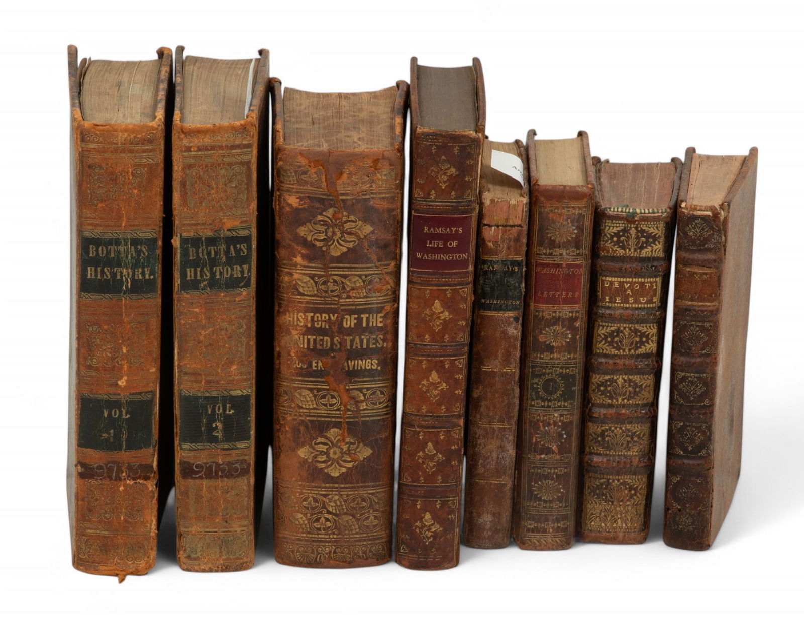 Collection of Antique Books, American, English And French, Ca. 18th And 19th C., 8 pcs (1 of 7)