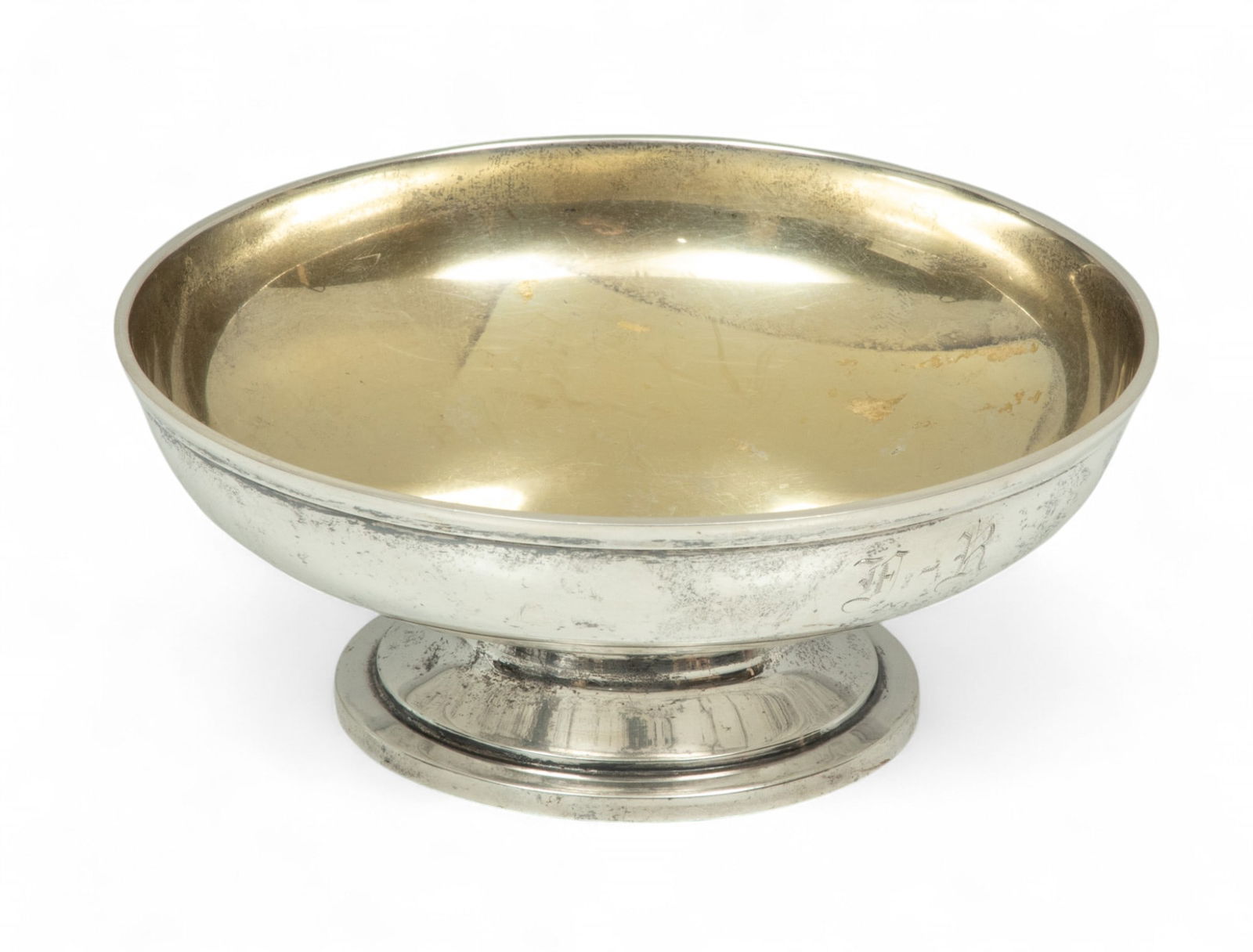 Sterling Silver Pedestal Base Small Compote H 2" Dia. 5" 3.7t oz (1 of 3)