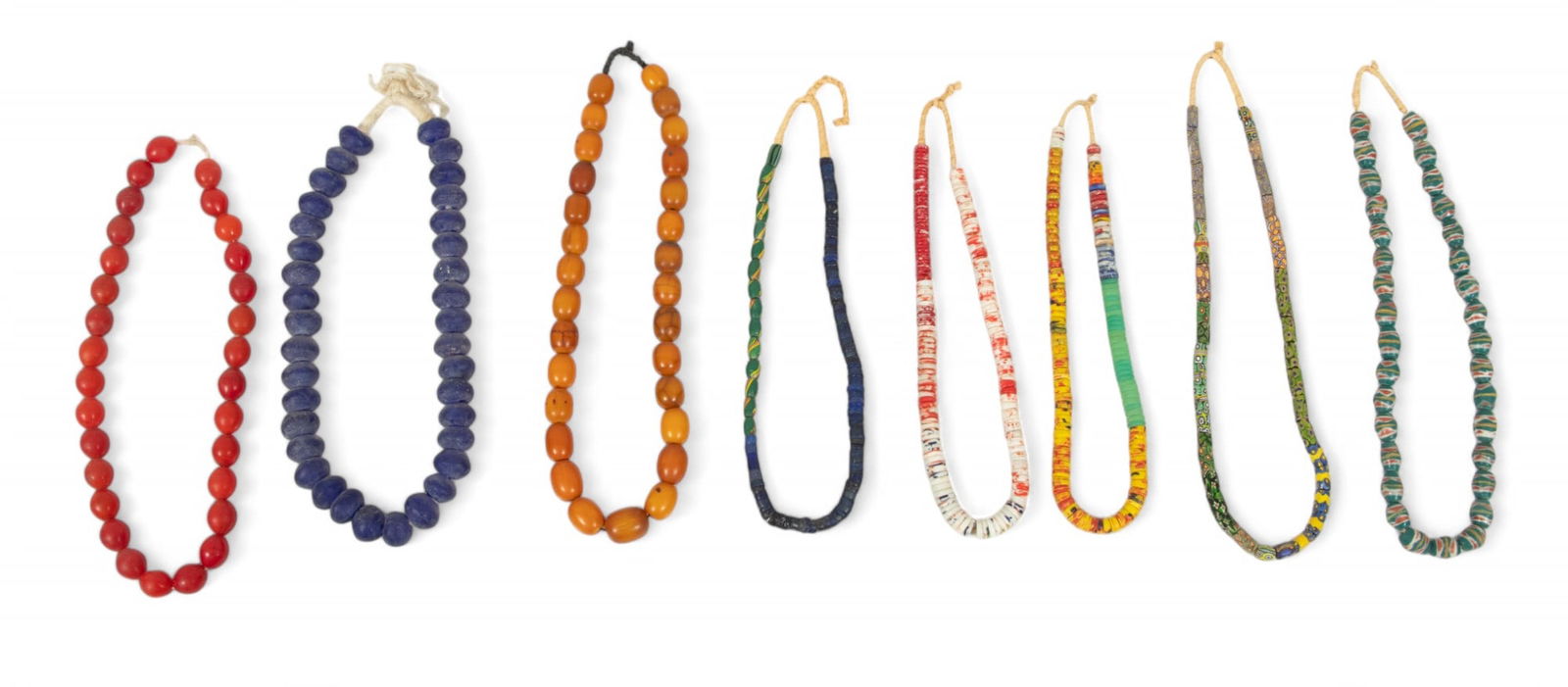 African Trade Bead Necklaces, Ca. 19th - 20th Century (1 of 9)