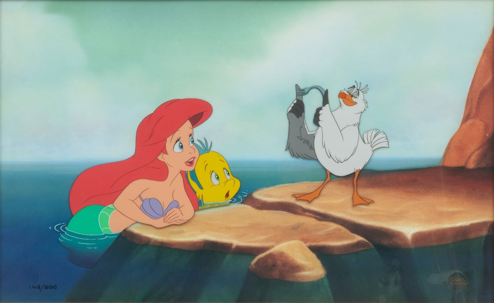 Walt Disney Studios (American) Sericel 1993, 'The Little Mermaid' (1 of 5)