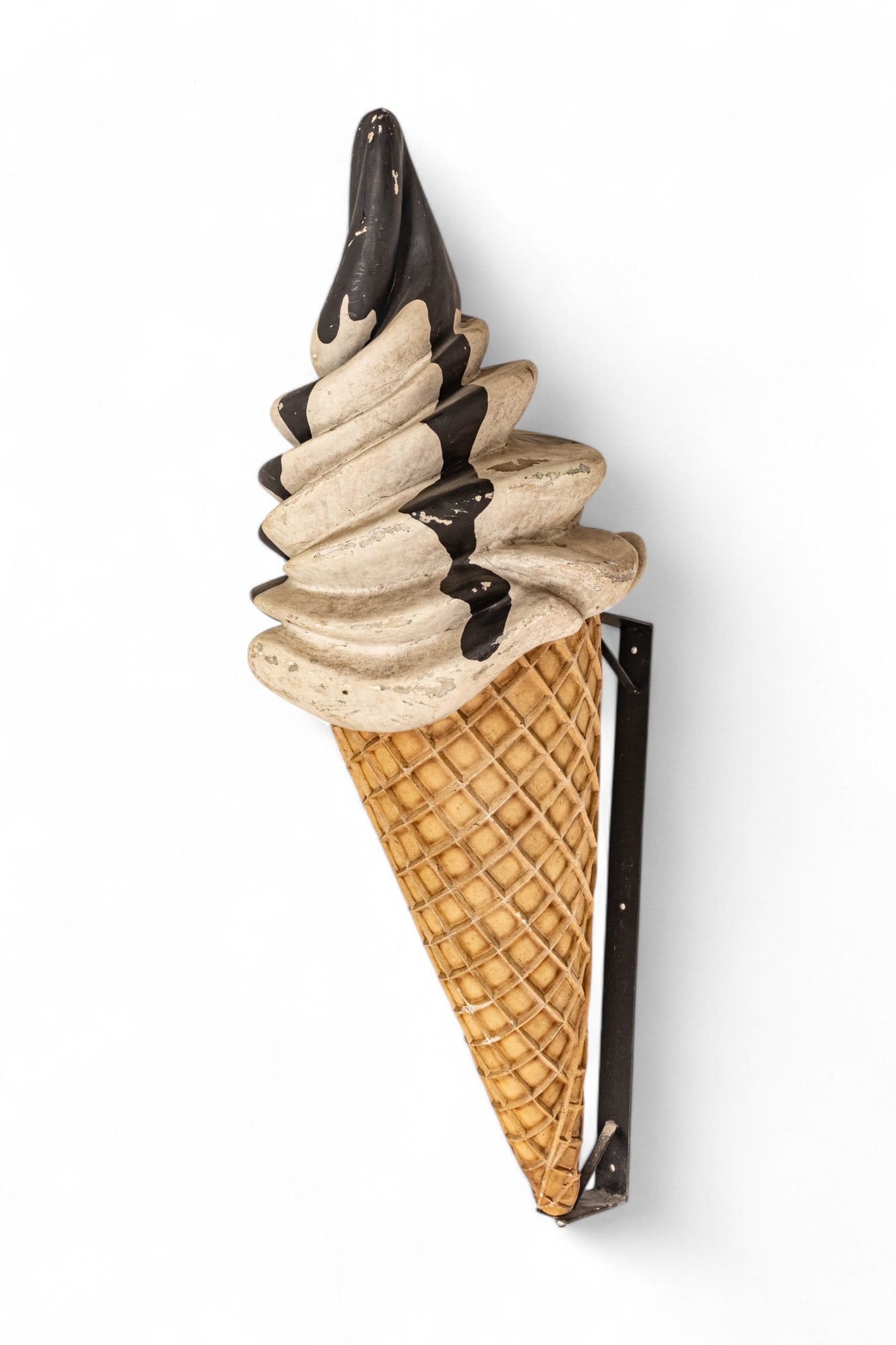 American Trade Sign, Painted Fiber Composite Ice Cream Cone (1 of 5)