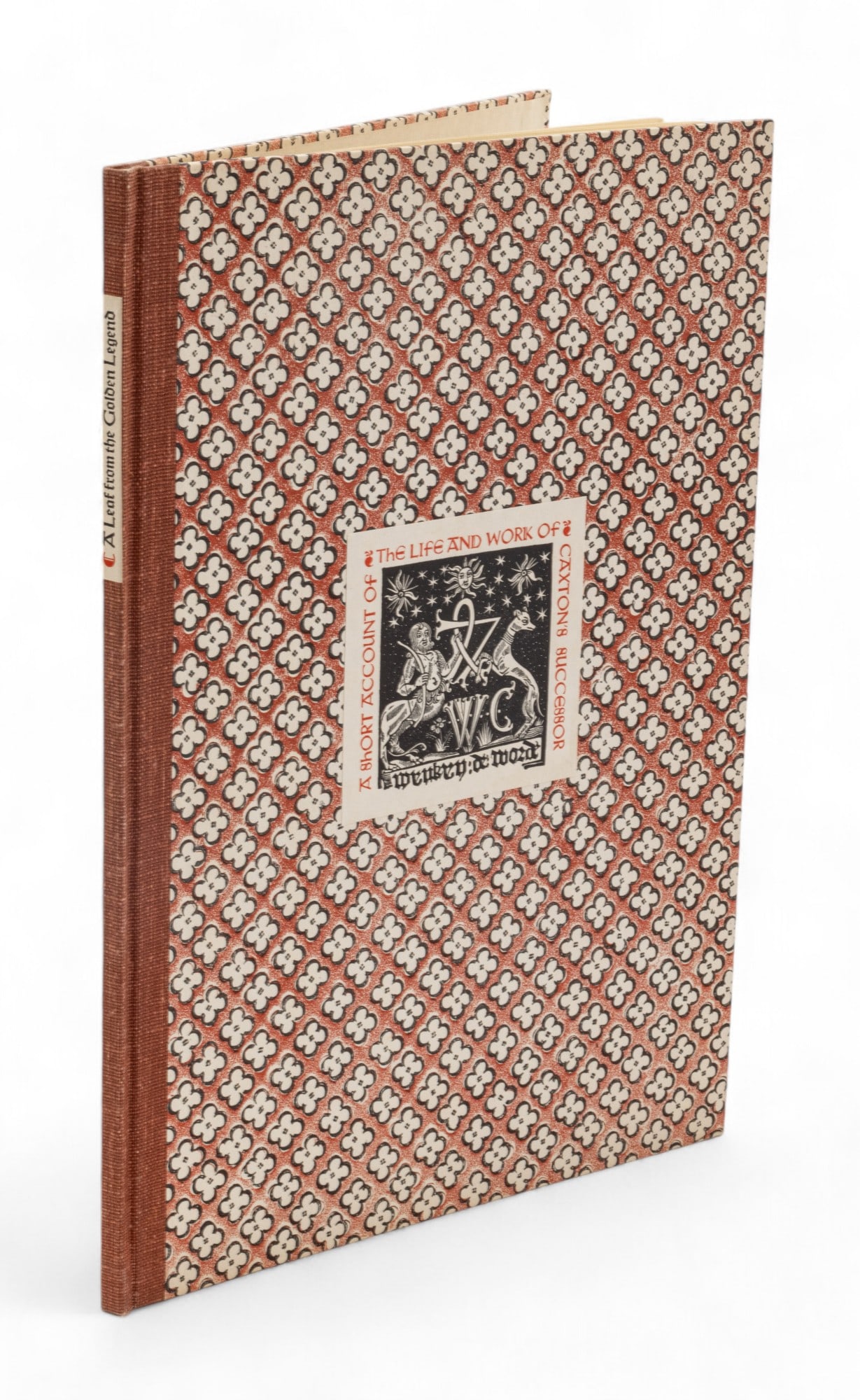 The Life And Work of Wynkyn DeWorde, a Short Account  1949, Book Club of California, Grabhorn Press (1 of 6)