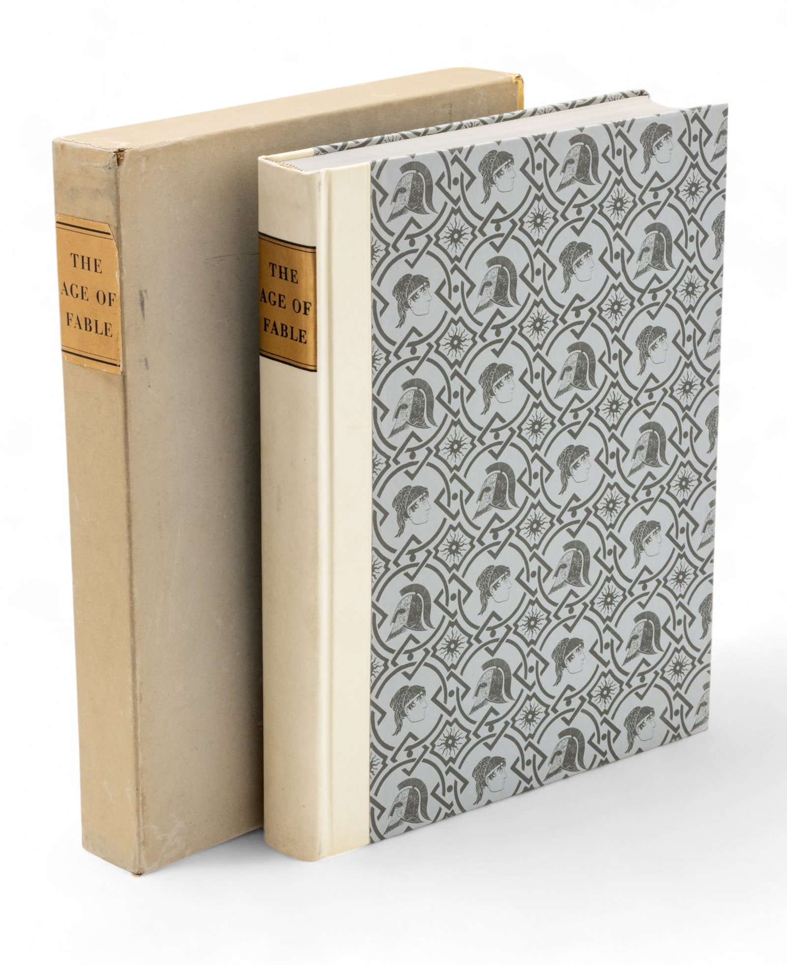 Thomas Bulfinch 1958, 'The Age of Fable or Stories of Gods And Heroes': Thomas Bulfinch 1958, 'The Age of Fable or Stories of Gods And Heroes' Joe Mugnaini illustrator (42 illustrators). Slip case. Provenance: Property from the Estate of John Scheafer, Farmington Hills, M