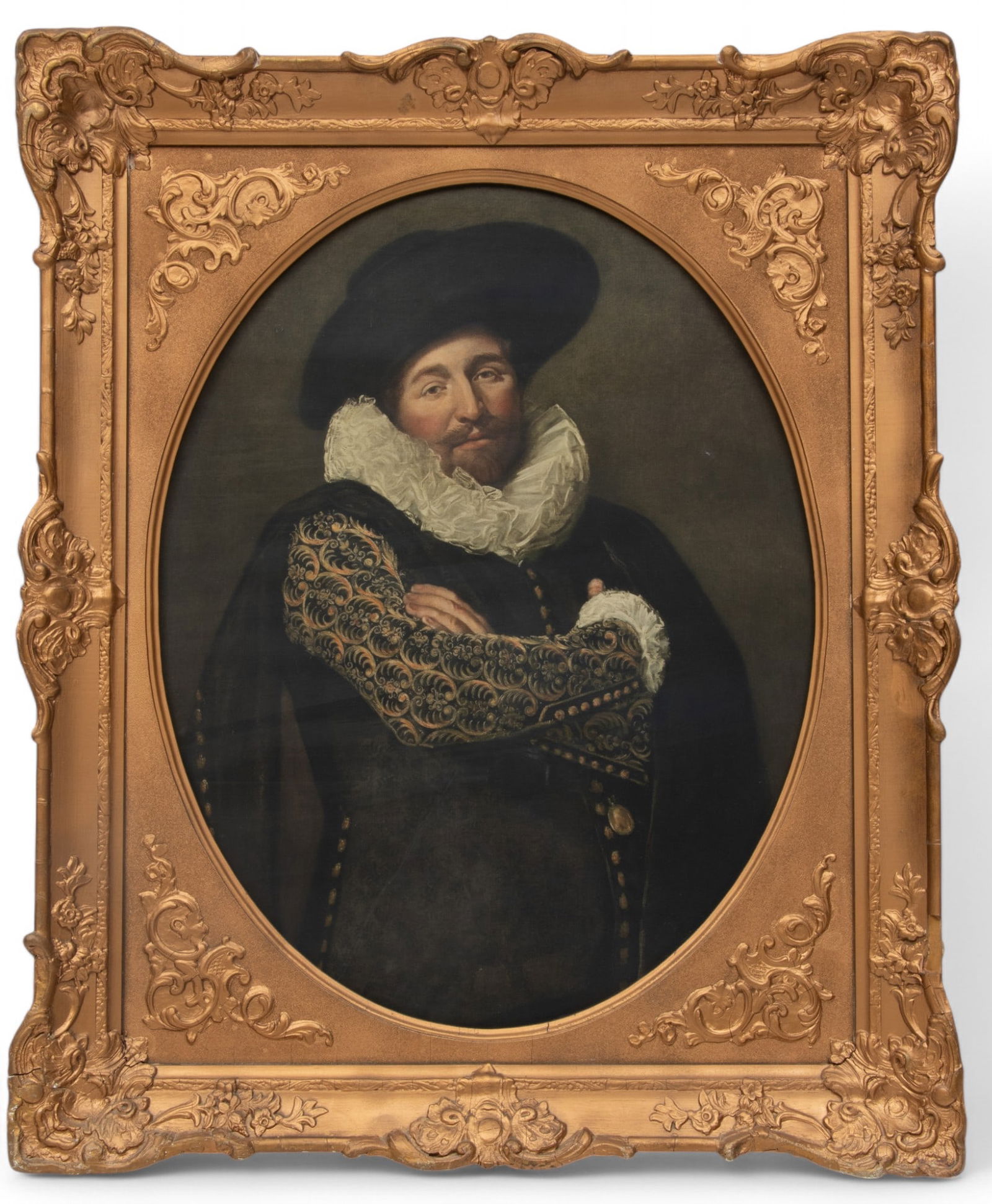 After Franz Hals Print I 'Portrait of a Man' H 33.5" W 25.5" (1 of 4)