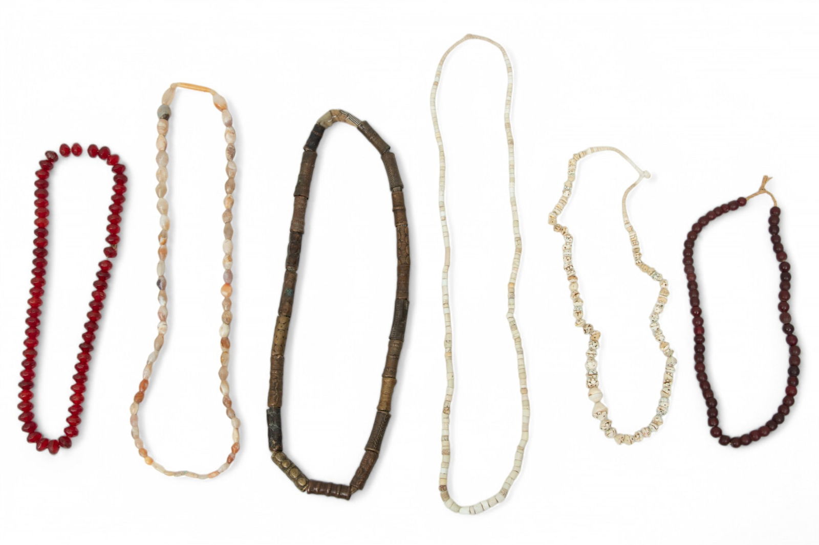 African Trade Bead Necklaces L 28" 1.00 pc (1 of 7)