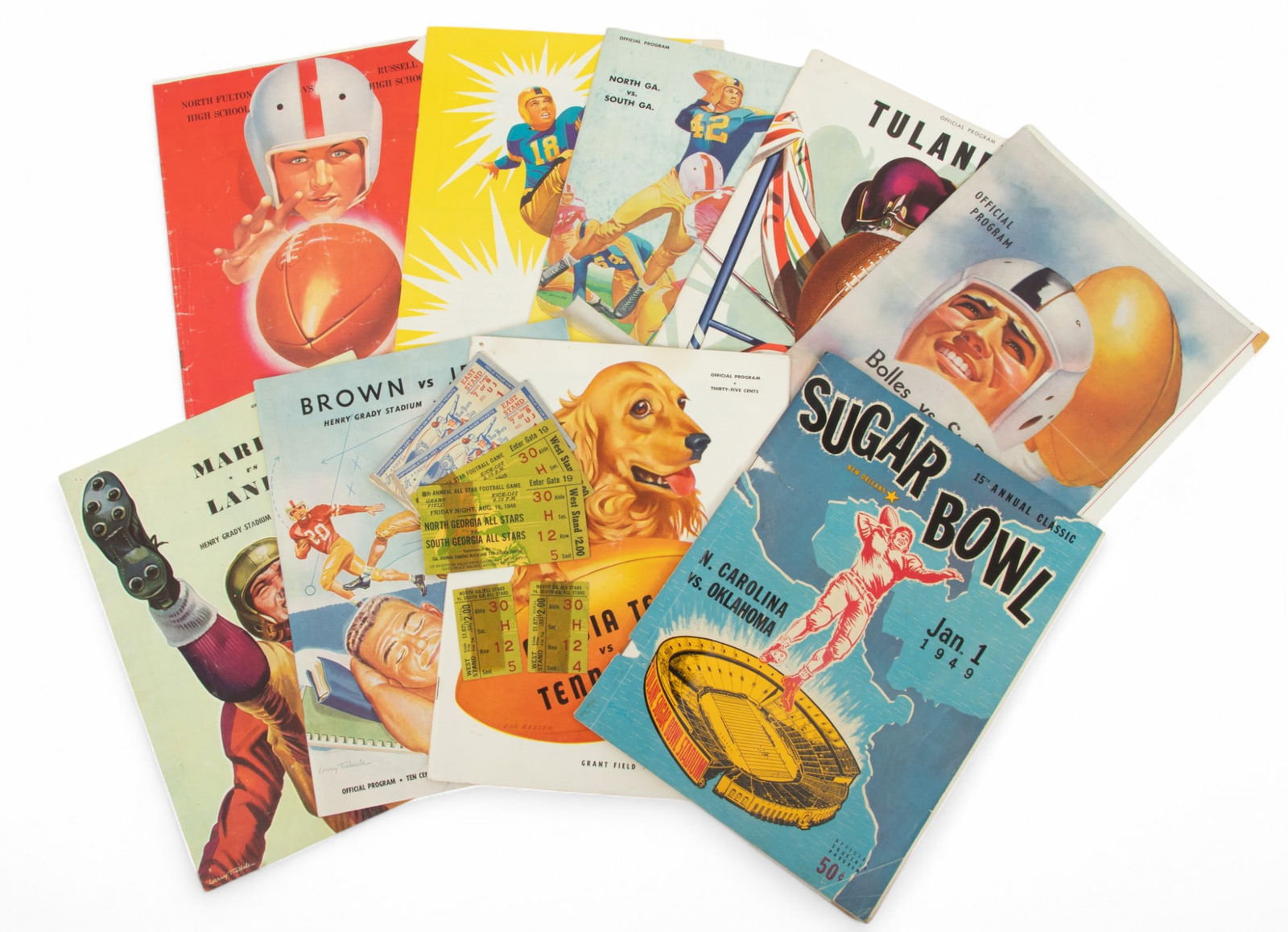 College Football Programs And Memorabilia 1948-1949  (1 of 4)