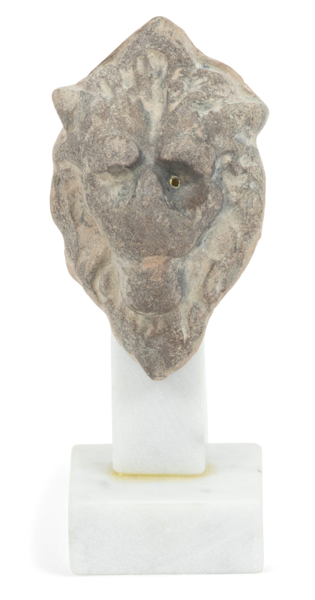 Antiquity Specimen Lion's Head Under Cloche H 2.7" W 1.6" (1 of 6)