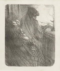Henri De Toulouse-Lautrec (French, 1864-1901) Lithograph on Wove Paper, 1898, 'La Priere Des Juifs P (1 of 4)