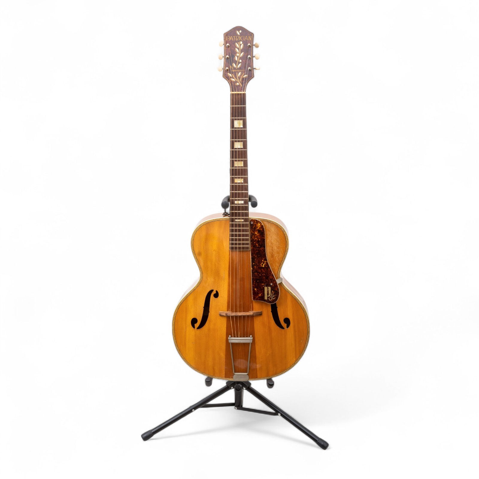 Harmony Co. (Chicago) H1415 'Patrician' Archtop Acoustic Guitar, Ca. 1955 W 16.5" L 42" (1 of 8)