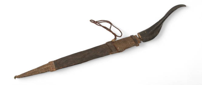 African Dagger And Sheath L 22" 2 PCS (1 of 5)