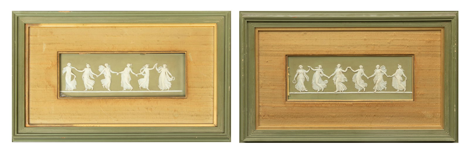 Wedgwood (English) Jasperware Plaques H 4'' W 12'' 2 PCS (1 of 7)