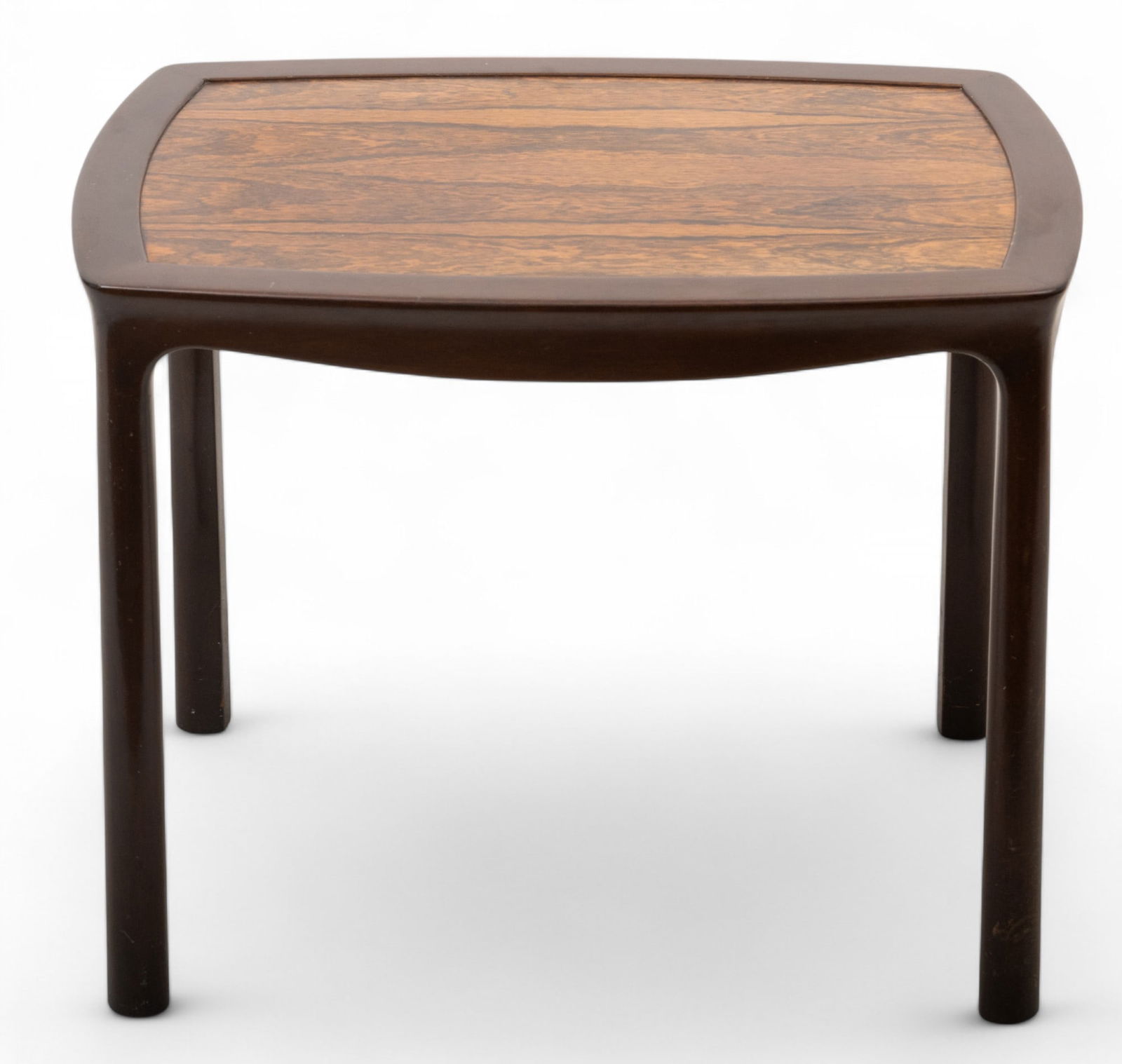 Edward Wormley (American, 1907-1995) for Dunbar Walnut And Rosewood #10 Side Table H 22" W 29" L 21" (1 of 5)
