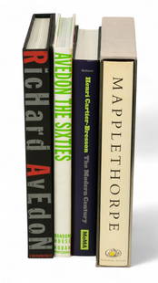 Collection of Books on the Subject of Photography, 4 PCS: Collection of Books on the Subject of Photography, 4 PCS Lot includes: (1.) "Avedon: The Sixties" by Richard Avedon and Doon Arbus. First edition. Published by Random House and Eastman Kodak, 1999. Ha