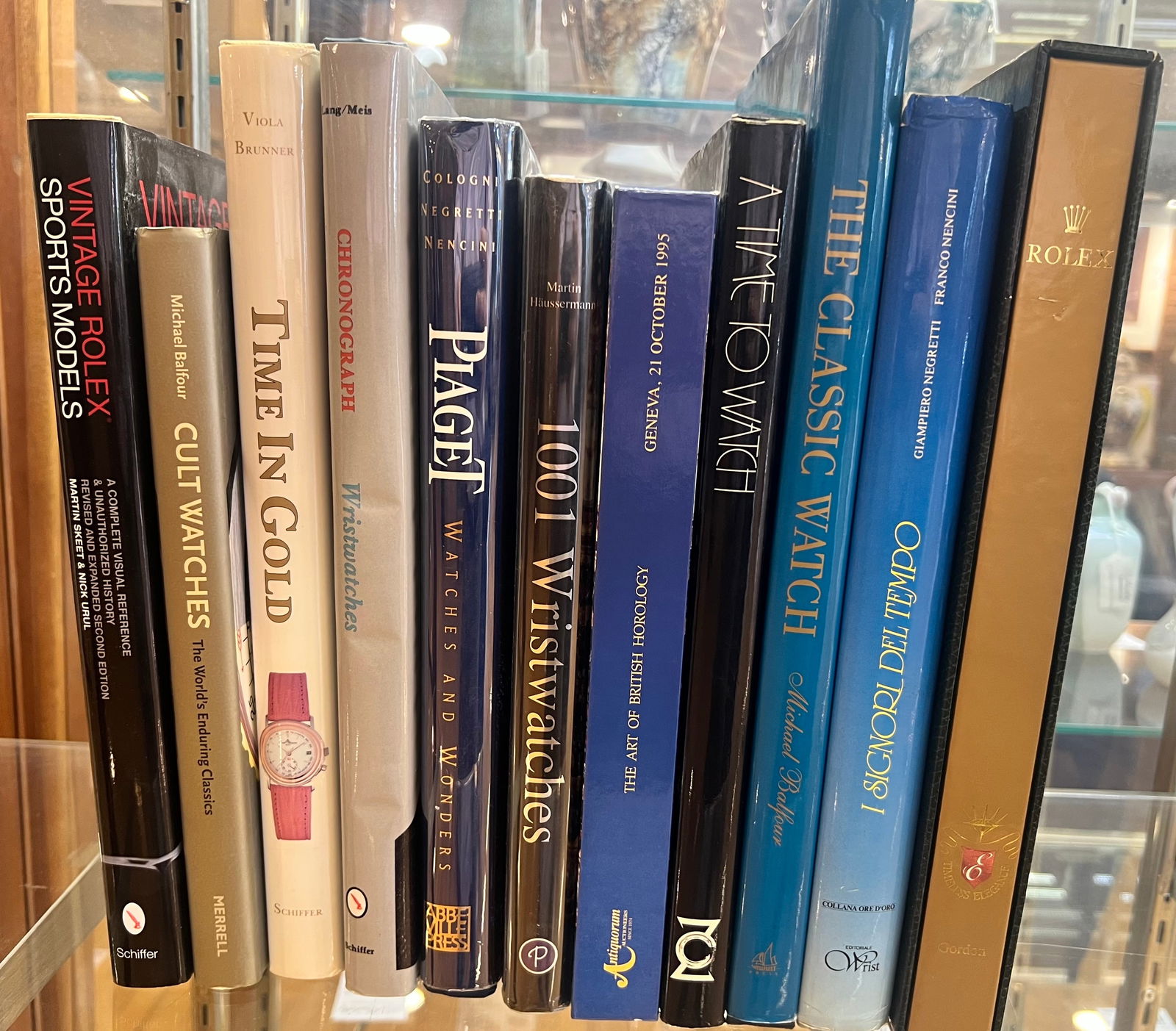 Collection of 21 Books on the Subject of Watches, Piaget, Rolex, Chronograph, Cult Watches, Etc. 20t (1 of 5)