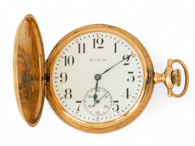 E Ingraham Company Sturdy Pocket Watch Ingraham Pocket Watch Vtg