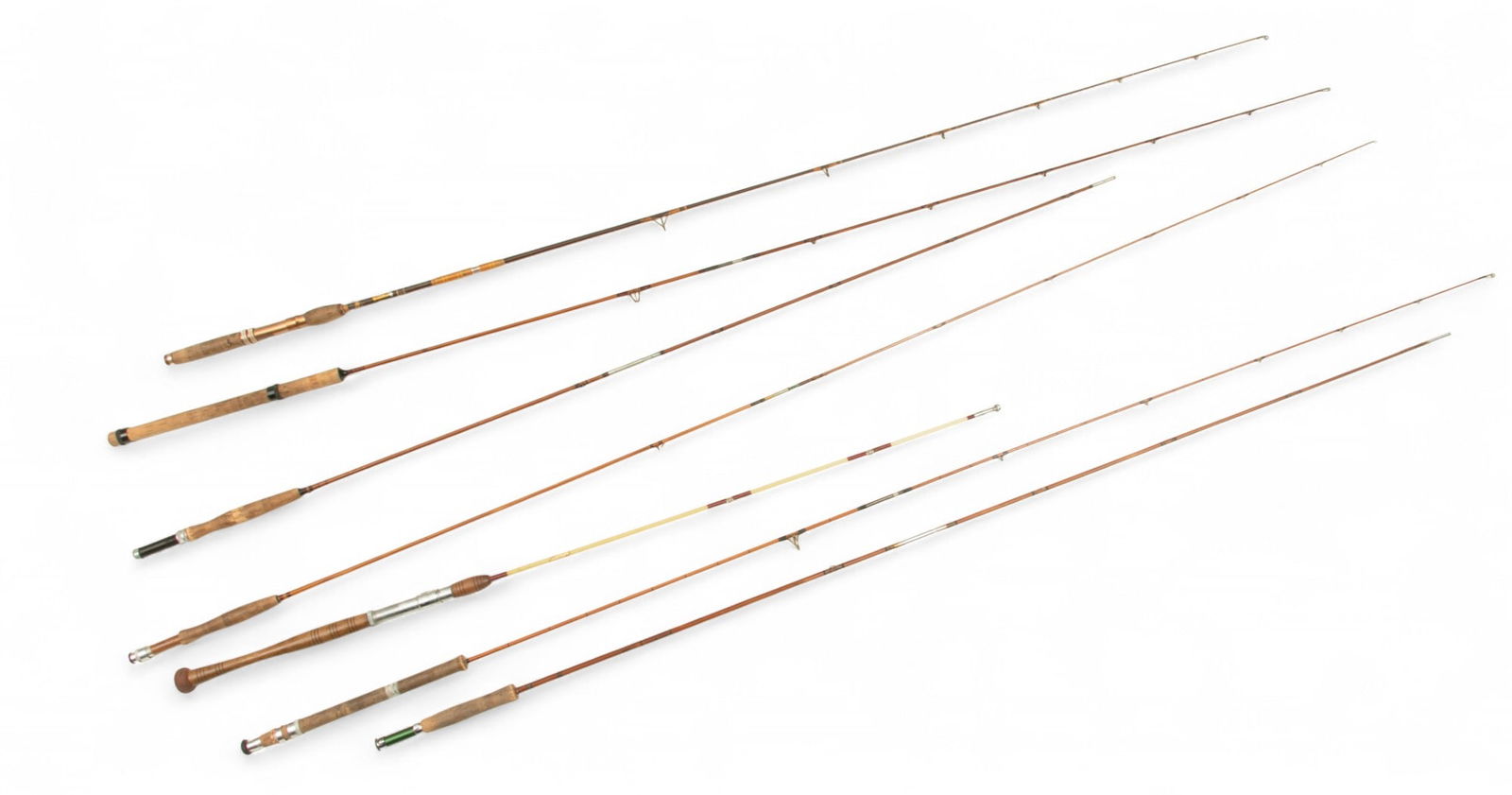 Collection of Seven Fly Fishing Rods, Ca. Mid 20th C., 7 PCS (1 of 10)