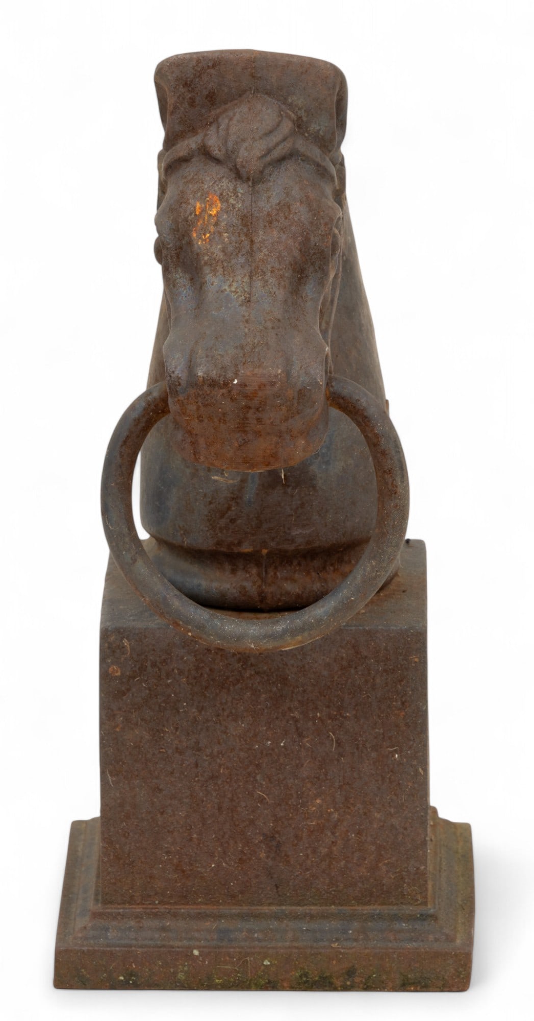 Iron Horse Head Miniature Hitching Post H 12" W 5" Depth 7" (1 of 4)