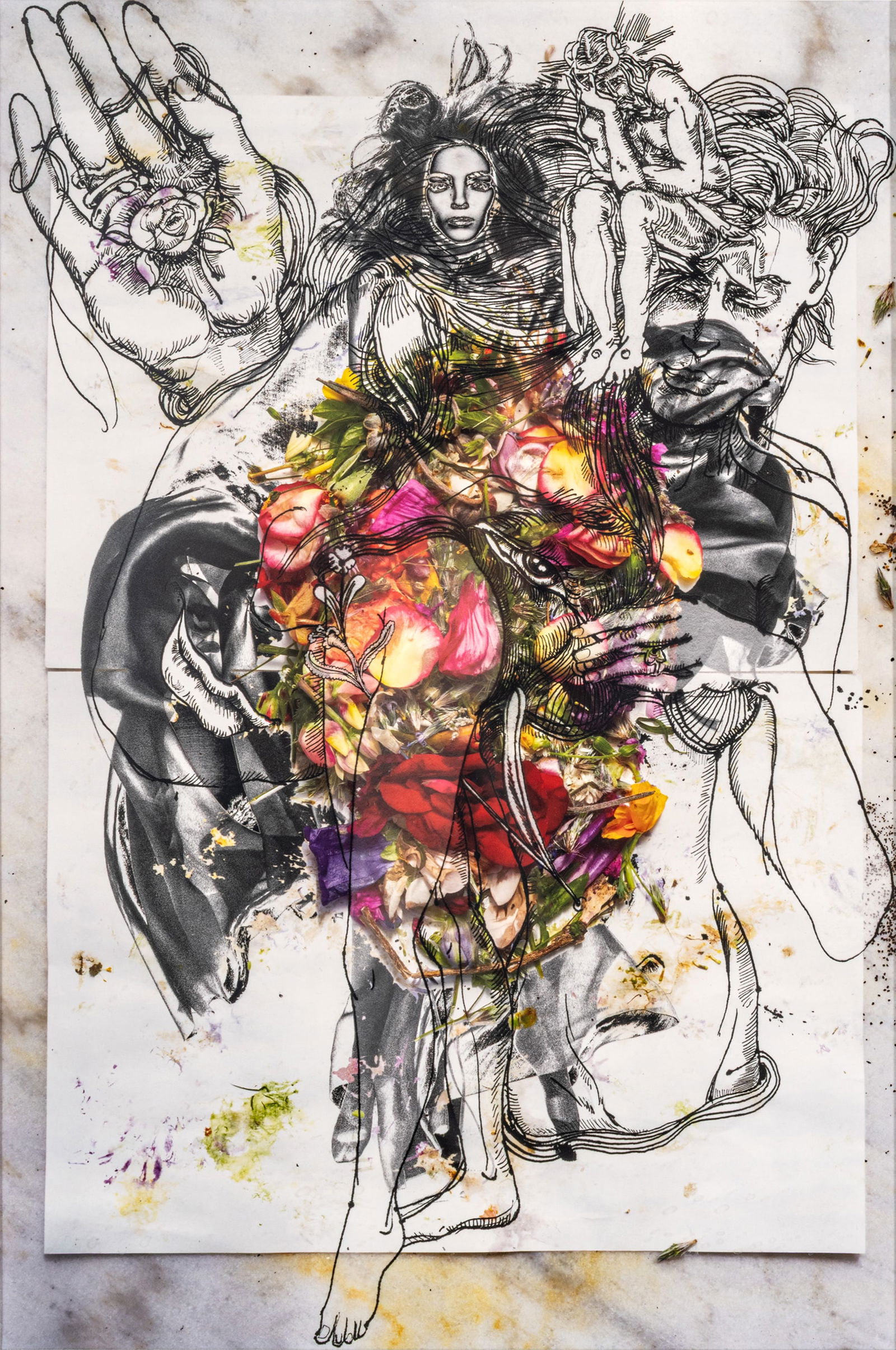 Invitation from Givenchy to Riccardo Tisci's 10th Anniversary Party 2015, H 12" W 8" Frame Size: H: Invitation from Givenchy to Riccardo Tisci's 10th Anniversary Party 2015, H 12" W 8" Frame Size: H 17.25" W 13.25" 11600 and s-11600-1: Invitation from Givenchy to Riccardo Tisci's 10th anniversa