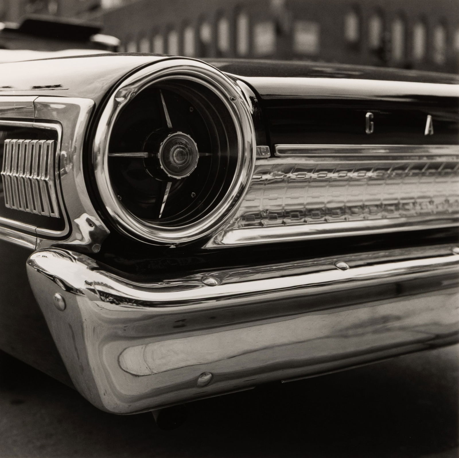 Gelatin Silver Print Ford Galaxie 2002, H 14.5" W 14.5" Frame Size: H 30.5" W 30.5"  Depth 1" (1 of 6)