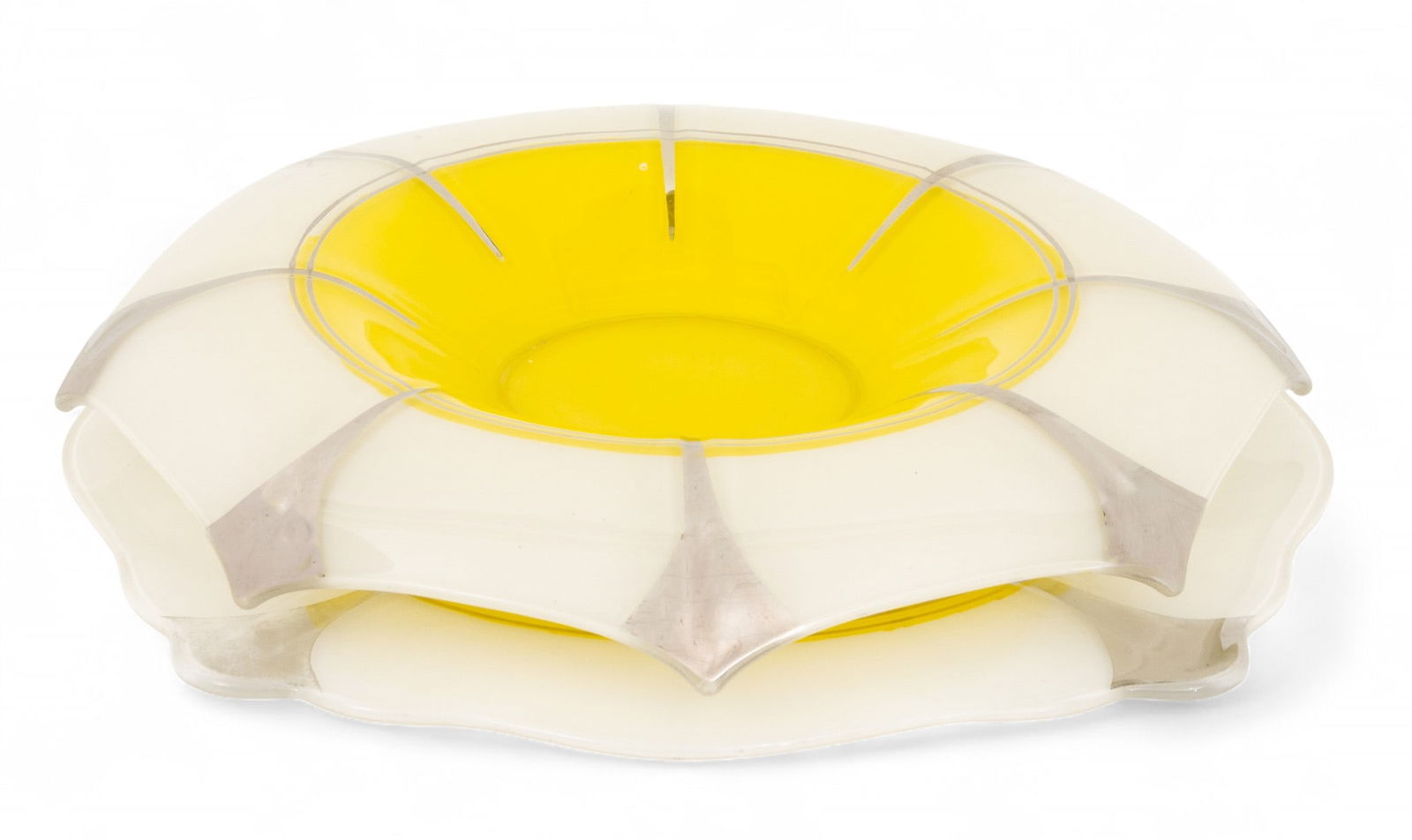 American Art Glass Low Compotes H 0.5" Dia. 13" 2 PCS (1 of 5)