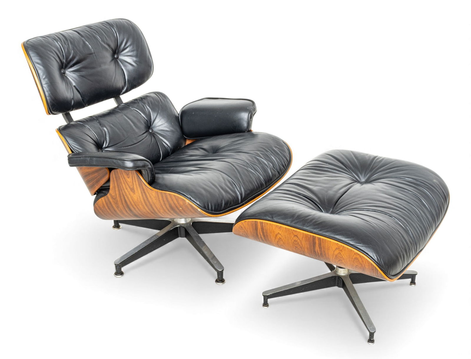 Charles and Ray Eames for Herman Miller (American) Chair and Ottoman 20th Cen., H 32" W 31" Depth (1 of 12)