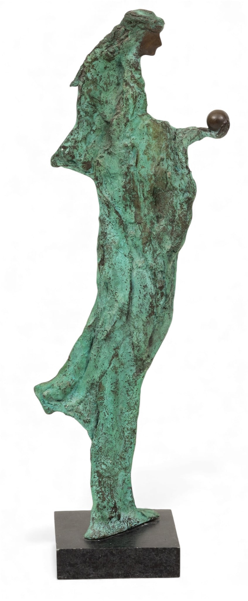 Karla Wyss-Tye (American, B. 1941) Bronze Sculpture 'Untitled', H 17" W 6" (1 of 5)