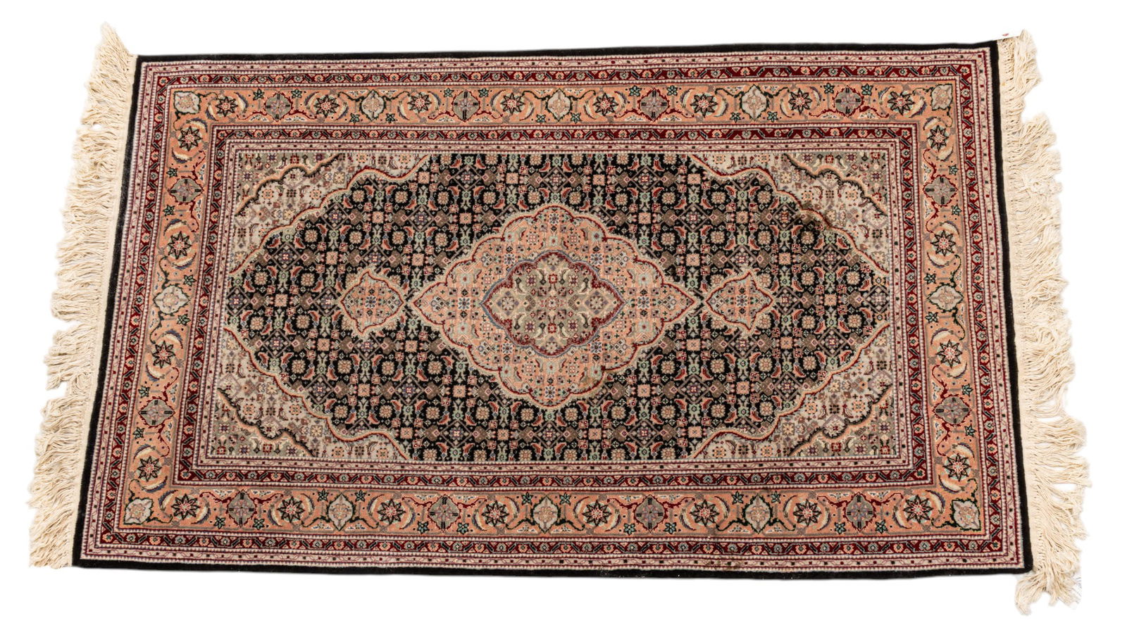 Persian Tabriz Handwoven Wool Rug, Later 20th C., W 3' 1" L 5' (1 of 6)