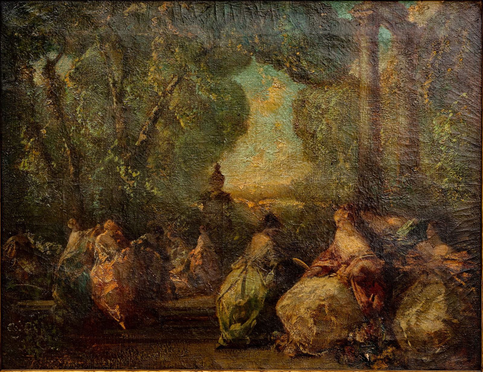 Frederick Ballard Williams (American, 1871-1956) Oil on Canvas Late 19th/Early 20th Century, 'in (1 of 11)