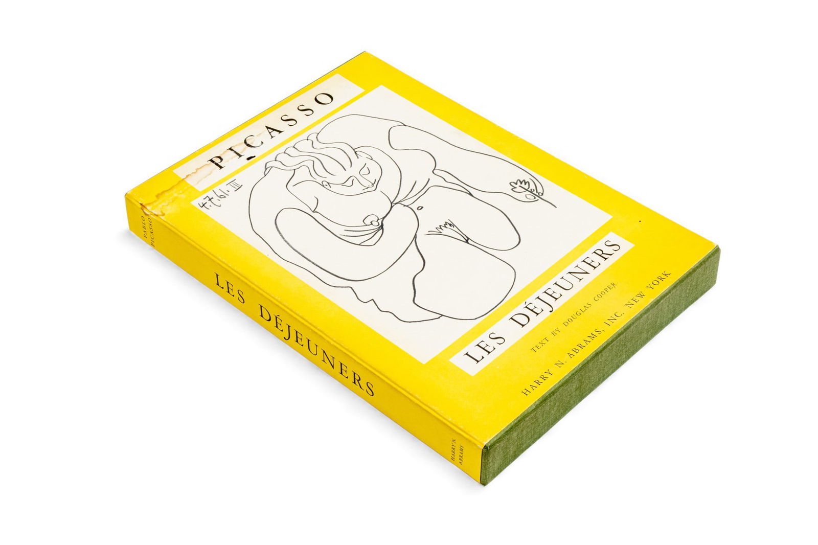 Pablo Picasso (Spanish, 1881-1973) by Douglas Cooper 'Picasso: Les Dejeuners', H 14.6" W 10.6" (1 of 8)