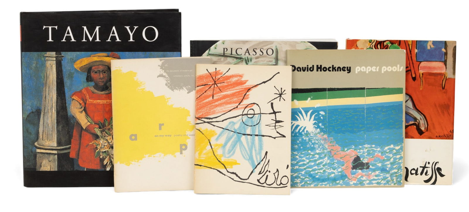 Various Artists Collection of Books on the Subject of Modern Art H 13.25" W 12" 6 PCS (1 of 8)