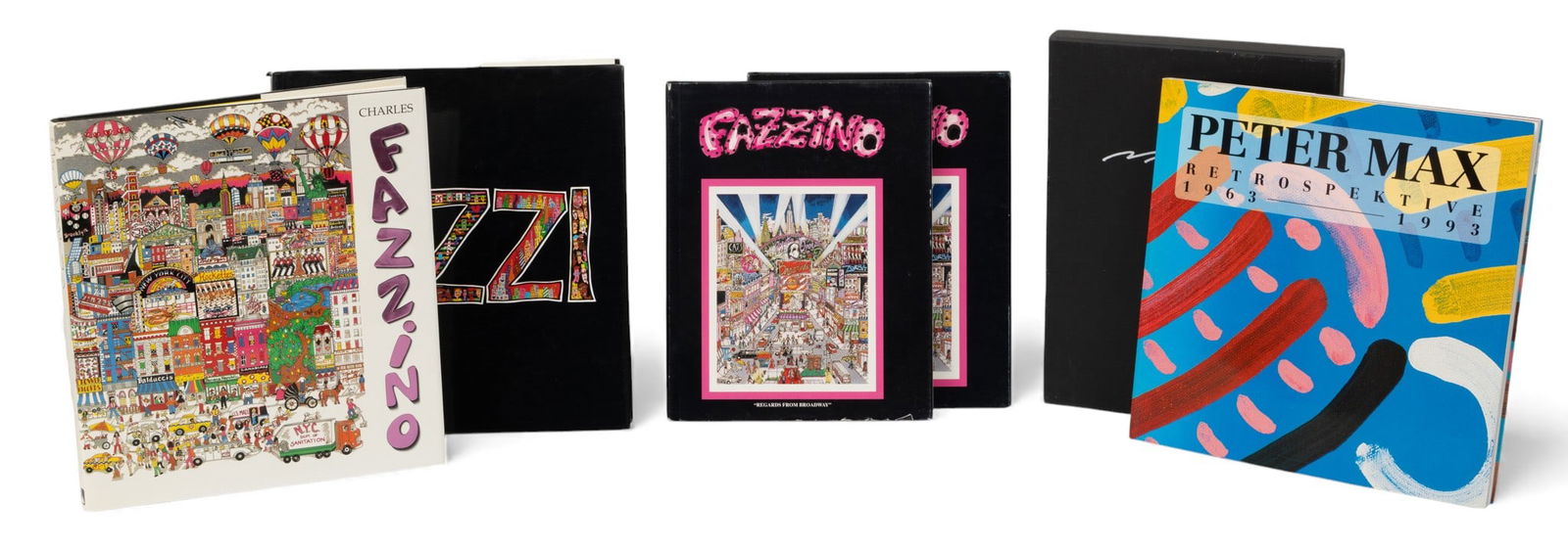 Various Artists Group of Art Books 3 Signed 3 PCS H 12.75" W 9.25" 6 PCS (1 of 7)