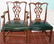 CHINESE CHIPPENDALE STYLE MAHOG DINING CHAIRS - 5