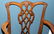 CHINESE CHIPPENDALE STYLE MAHOG DINING CHAIRS - 6