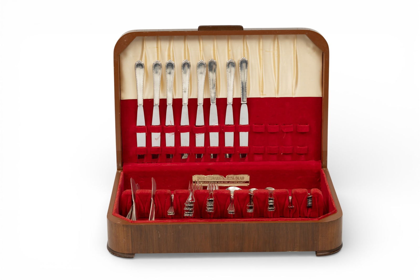 International Silver Co. "Pinetree" Sterling Silver Flatware 63 PCS (1 of 7)