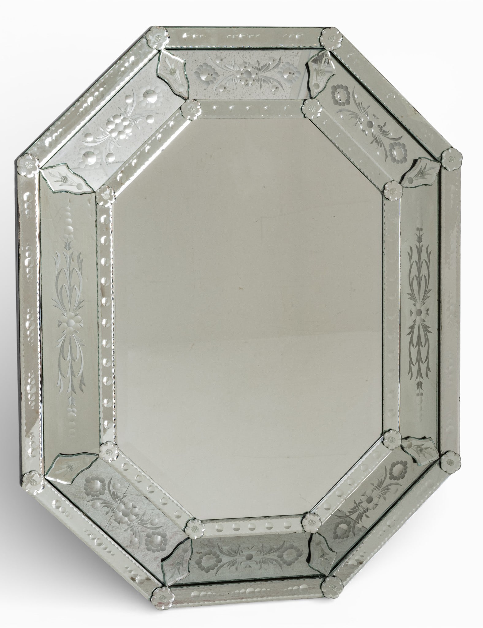 LaBarge Venetian Mirror 21th Cent., H 38" W 29.75" (1 of 4)