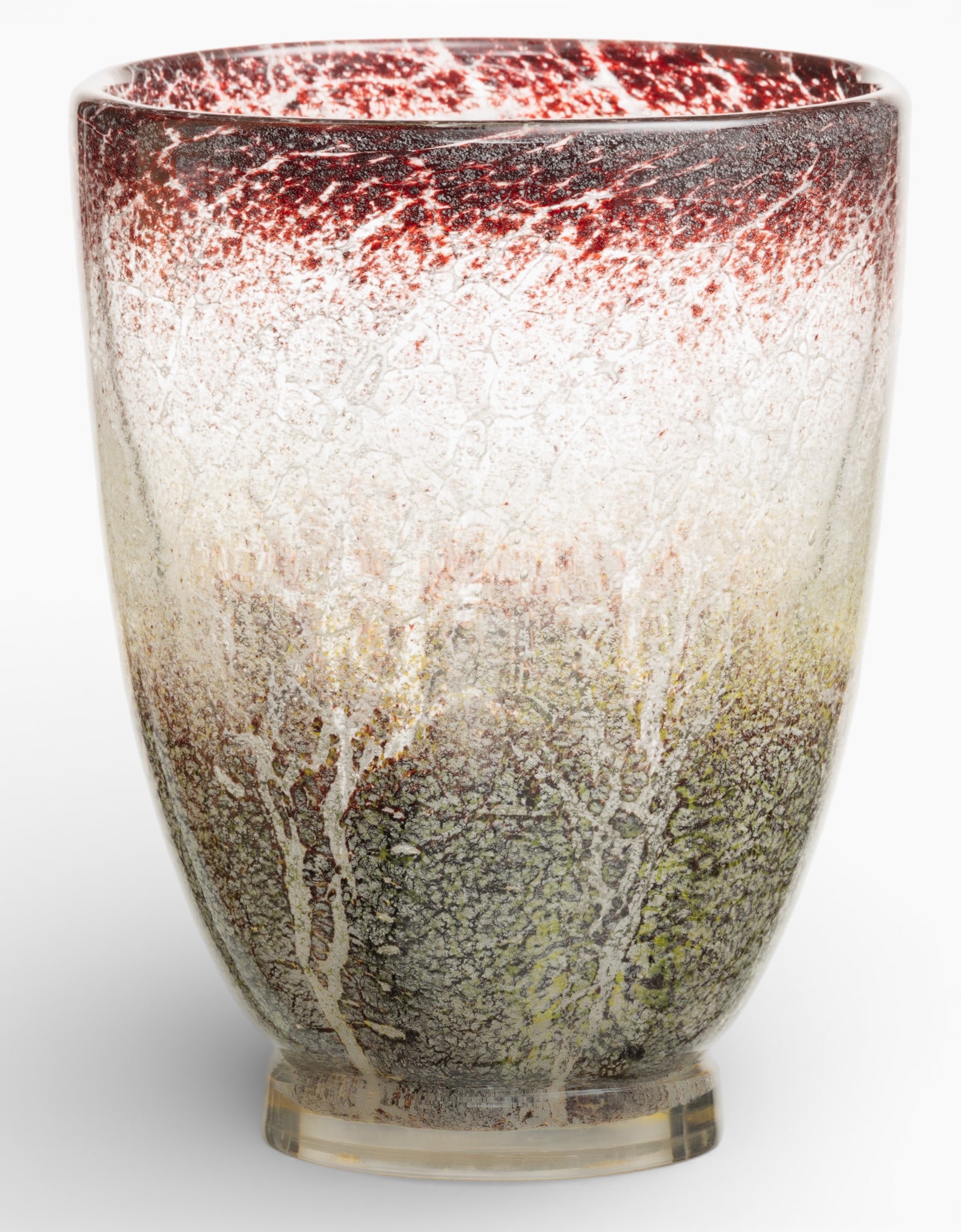 Karl Wiedmann for WMF Germany, Art Deco Style Ikora Vase, Ca. 1930s, H 8.25" Dia. 6.5" (1 of 4)