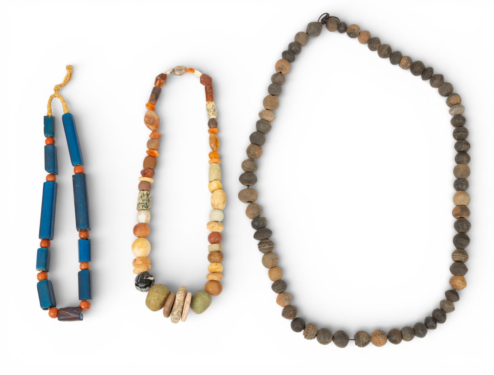 Three African Trade Bead Necklaces (1 of 7)