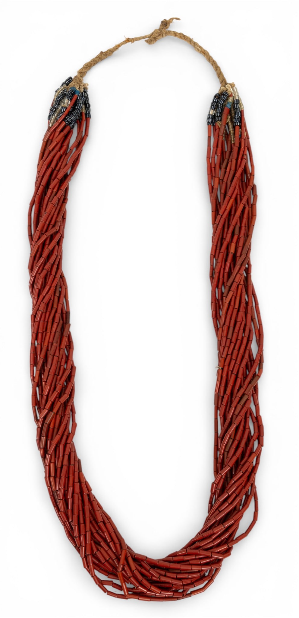 African Multistrand Trade Bead Necklace (1 of 4)