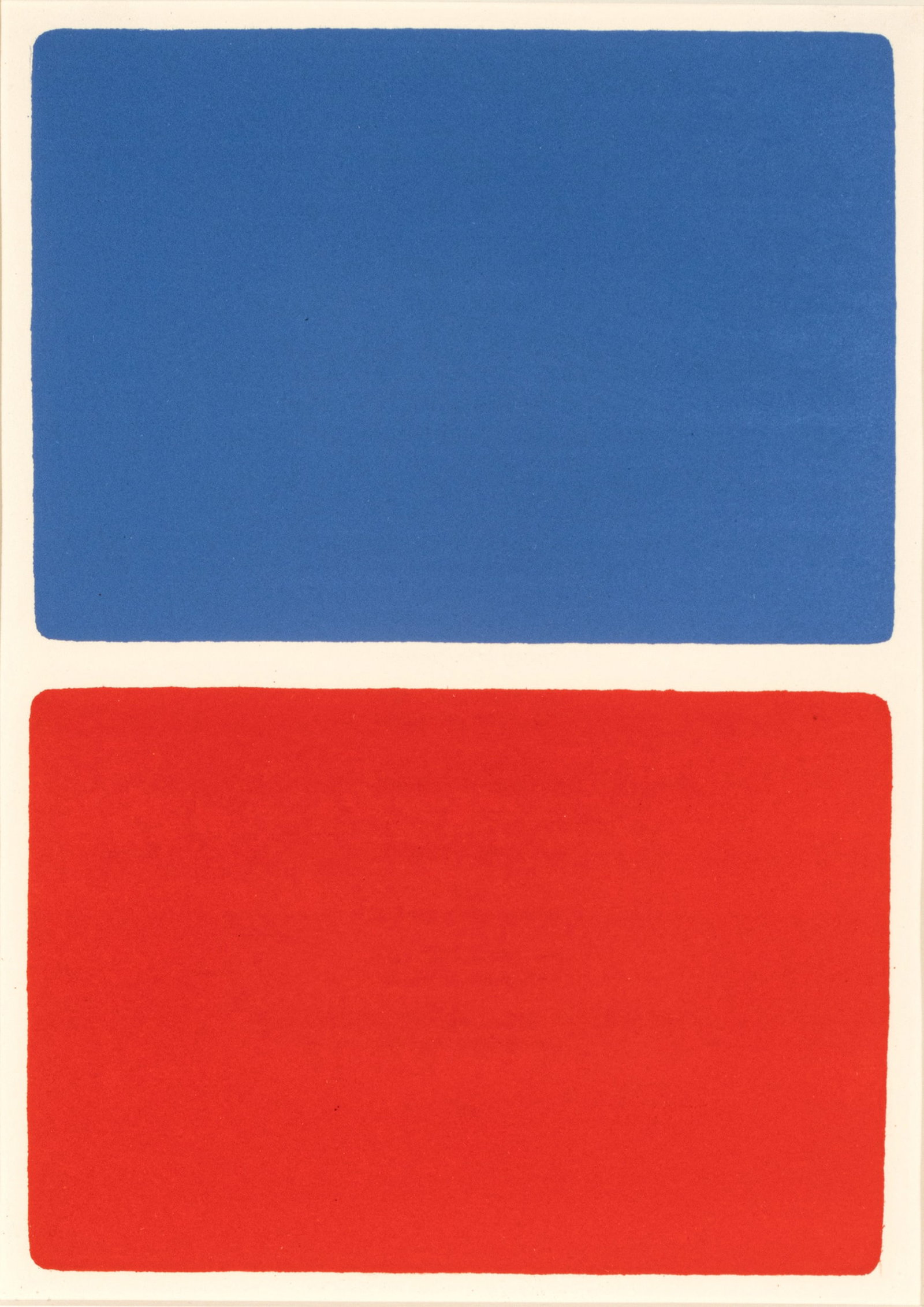 Ellsworth Kelly (American, 1923-2015) Lithograph in Colors on Wove Paper 1966, 'Untitled (from the (1 of 4)