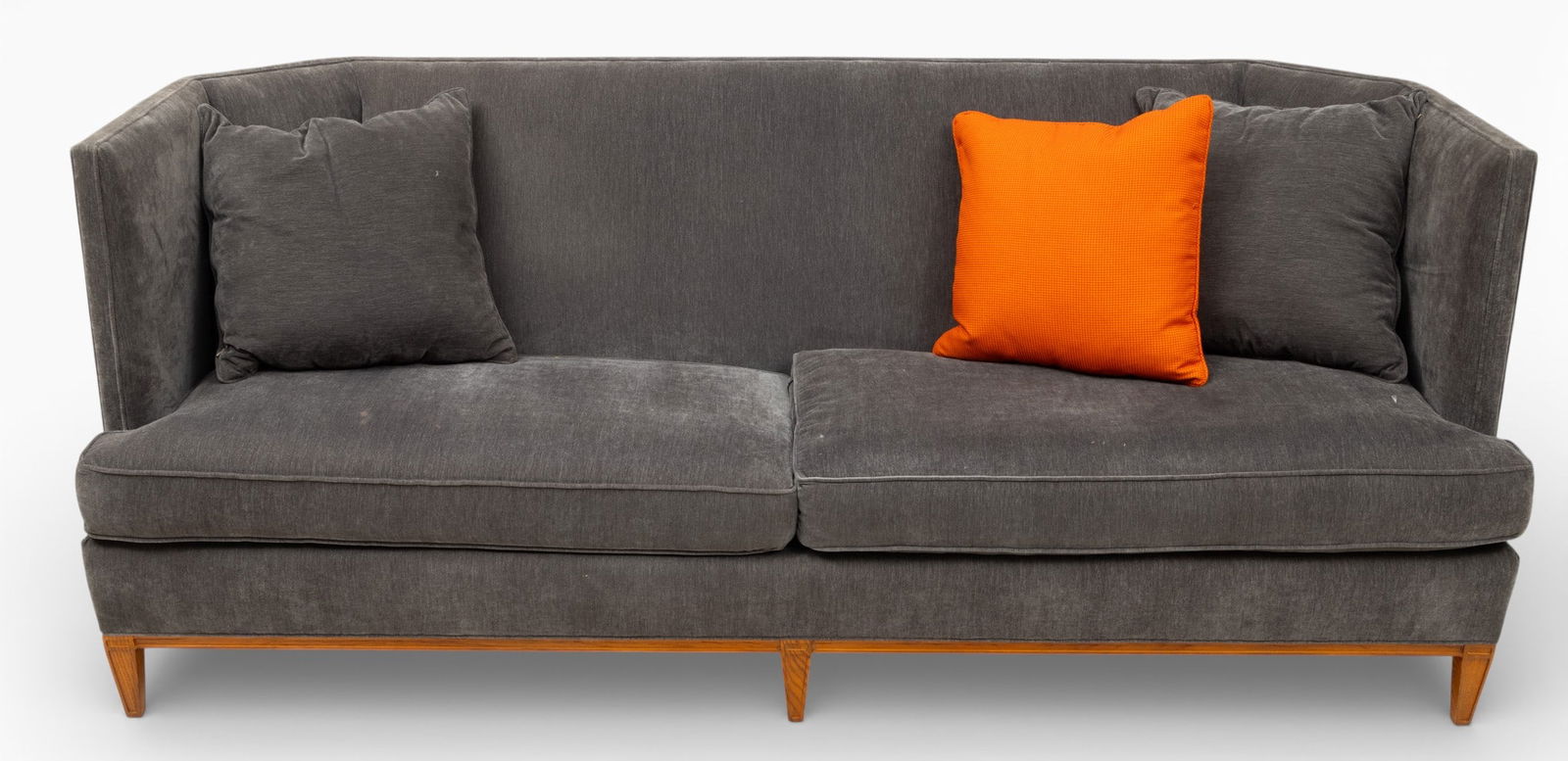 Hickory Chair Company (American) Malbec Upholstered Sofa Modern, H 36.5" L 88" Depth 37.5" (1 of 6)