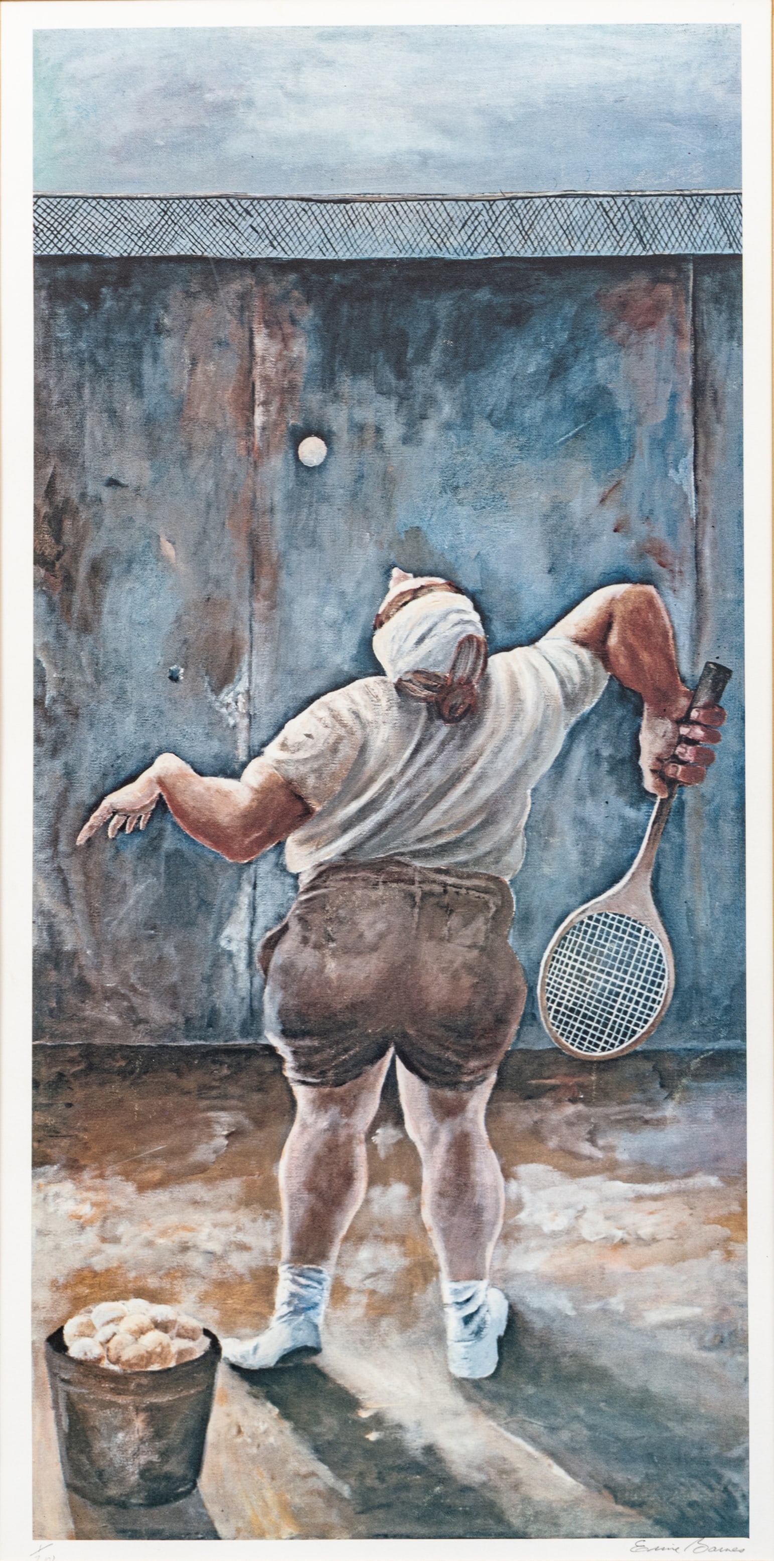 Ernest Eugene Barnes Jr. (American, 1938-2009) Limited Edition Offset Lithograph, Ca. 1979, 'at the (1 of 8)