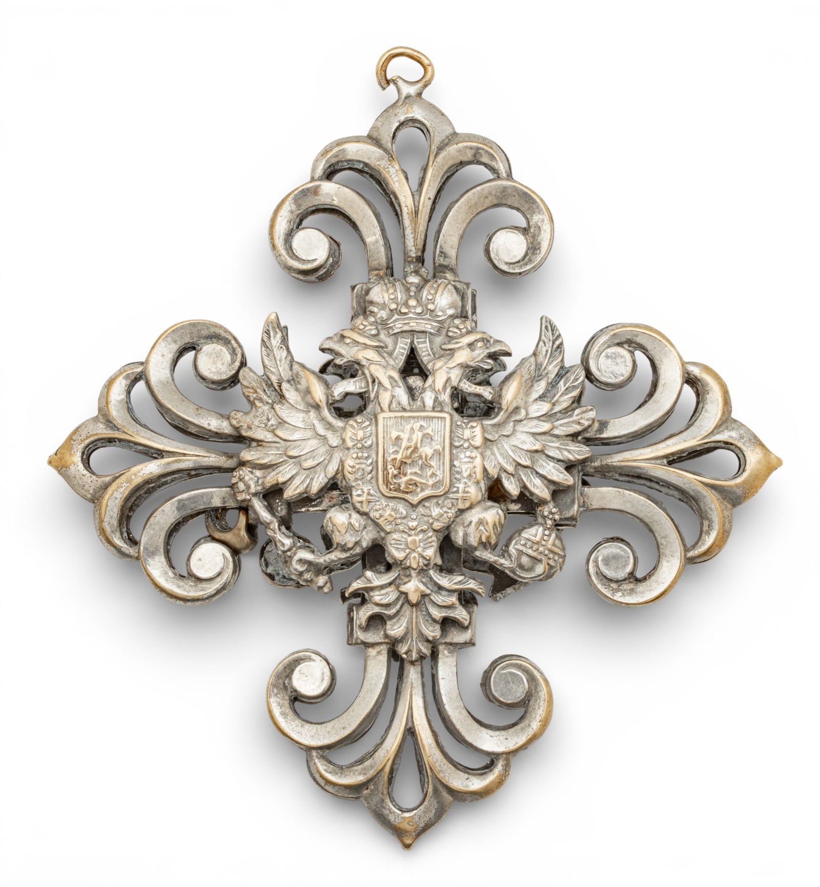 Russian (St Petersburg) Silver Cross H 2.5" 30 g 1 PC (1 of 7)