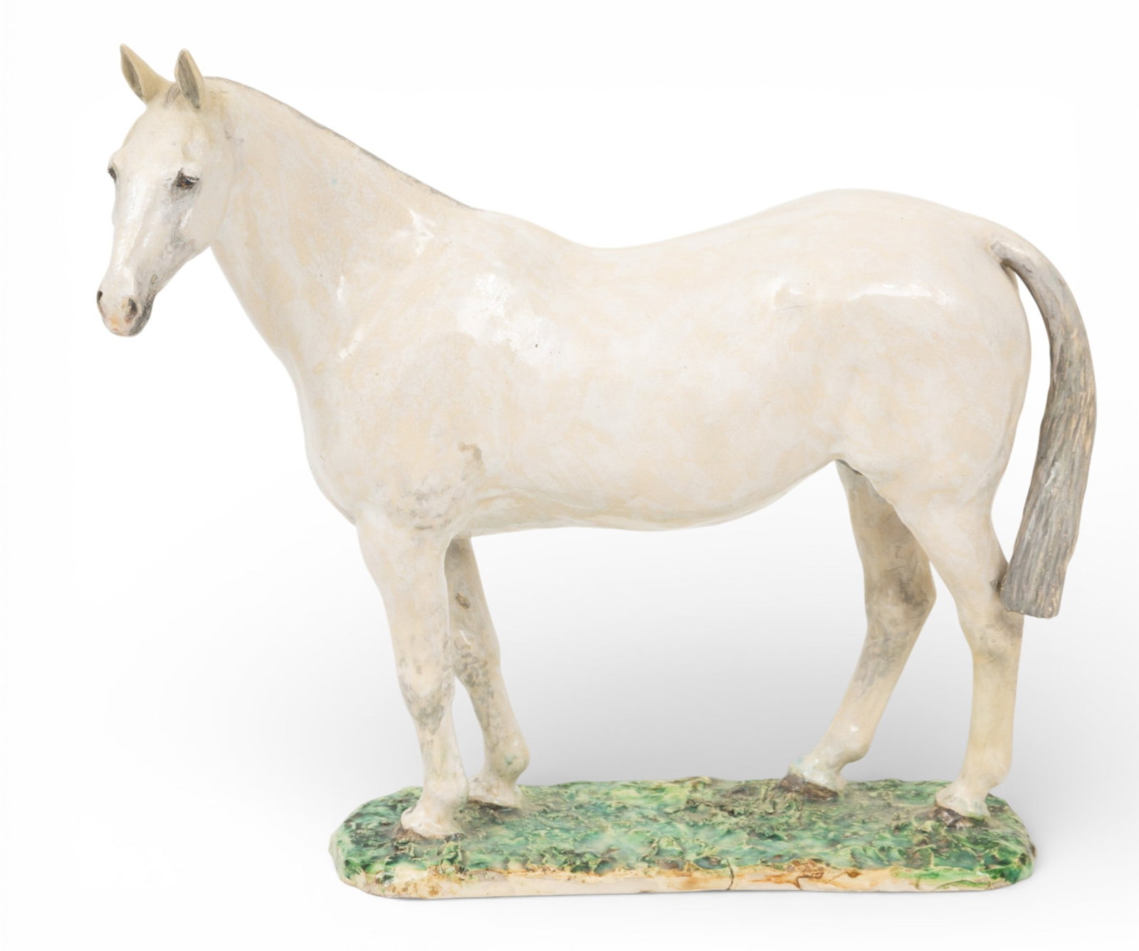 Aline Ellis (British, 1886-1971) Rare Horse Figurine H 9.5" W 3.5" L 11" (1 of 5)