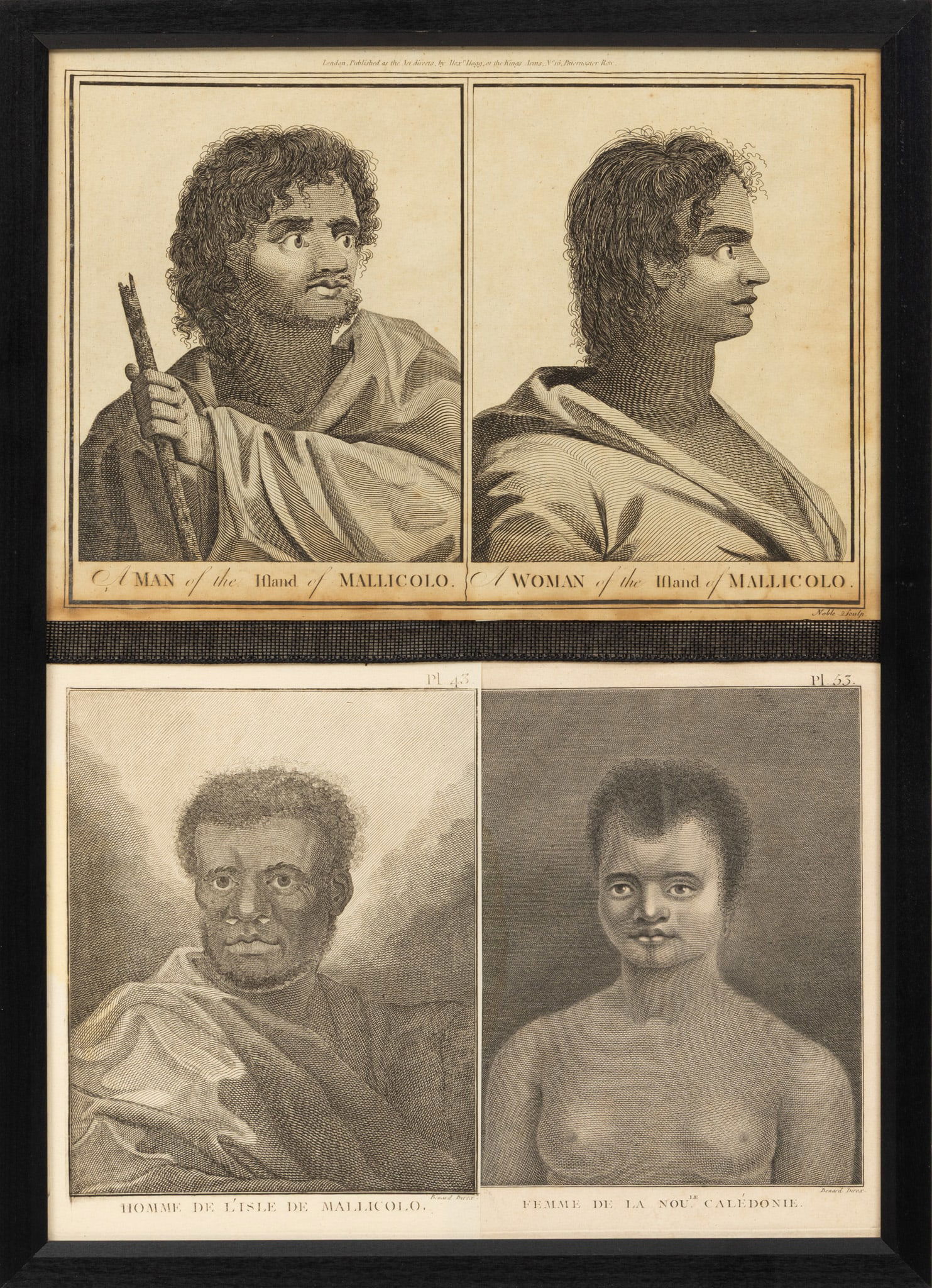 John Webber (English) and Robert Bernard (French) After William Hodges, Engravings, from James (1 of 4)