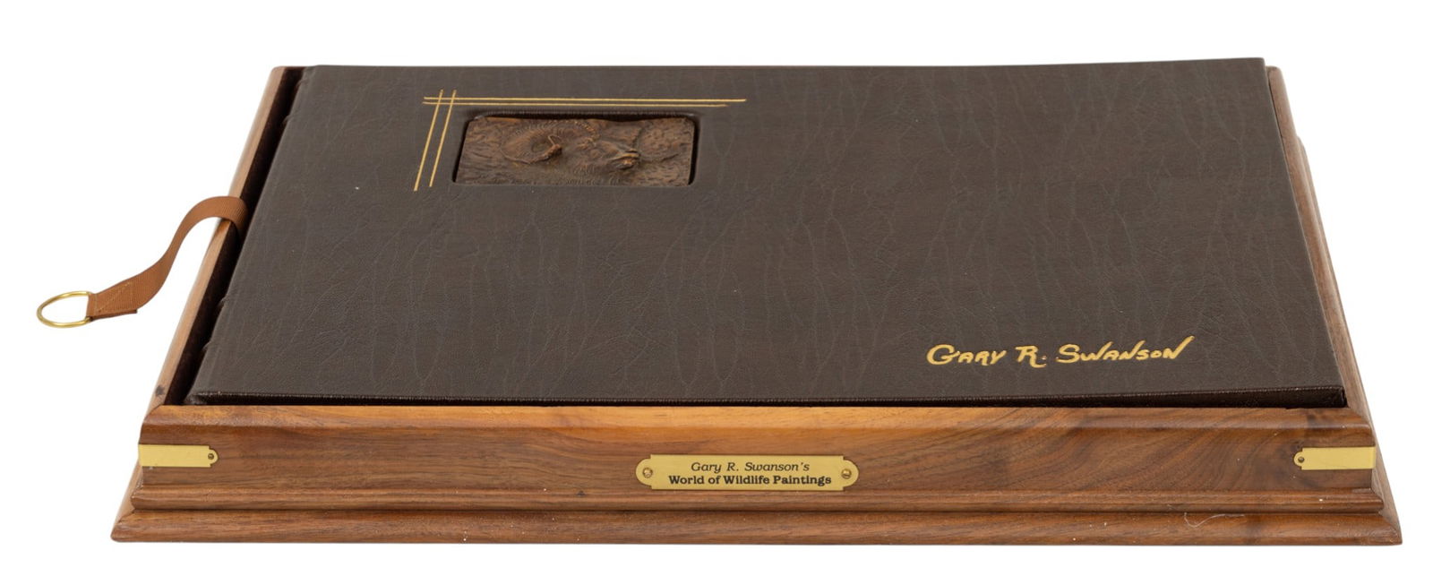 Gary Swanson (American, 1941-2010) 1986, 'World of Wildlife Paintings', H 13.5" W 18" (1 of 2)